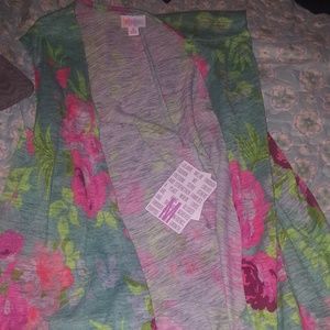 Medium joy floral long vest